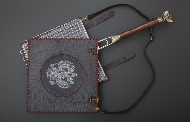 Решетка для гриля «Двуглавый орел» - фото №1