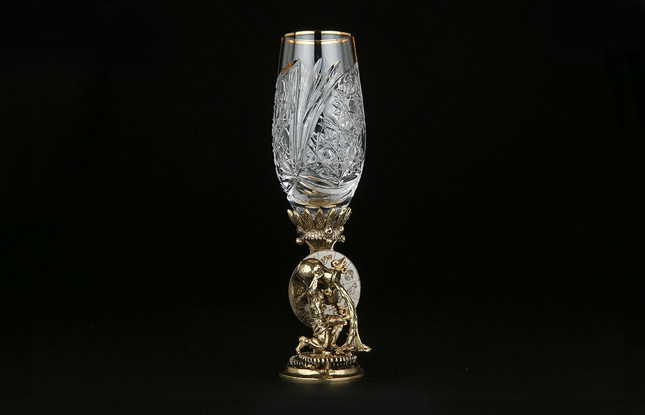 Набор лафитников для водки Знаки зодиака «Водолей» 50 мл - фото №3