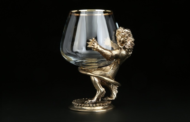 Бокал для коньяка «Лев» 430 мл - фото №3