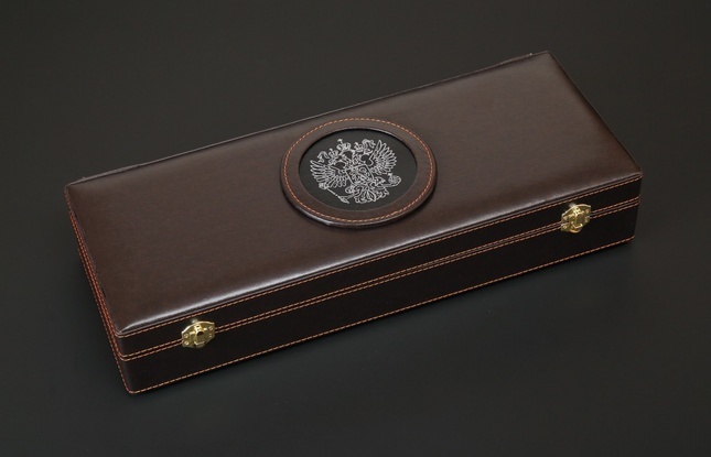 Набор рюмок-лафитников «Классика» (6 шт.) в подарочном футляре  с художественным оформлением  50 мл - фото №3