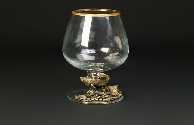 Набор бокалов  «Рыбалка»  эконом 4 шт. в подарочном кейсе с художественным оформлением  430 мл - фото №6