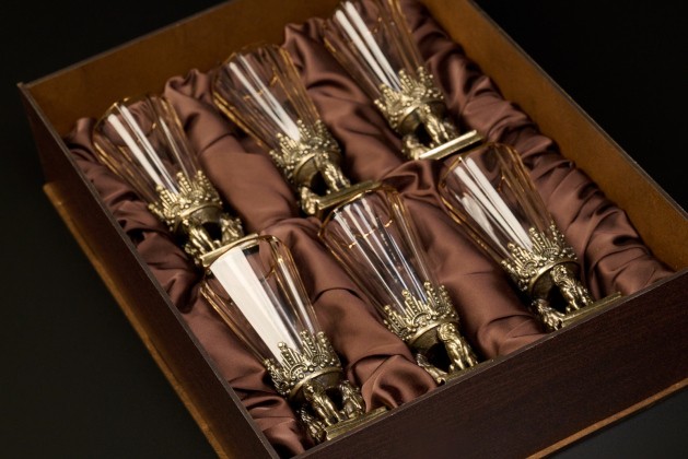 Набор лафитников «Имперский» 6 шт в подарочной коробке