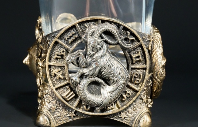 Стакан для виски Зодиак  "Козерог"  1 шт.  в подарочном кейсе с художественным оформлением 310 мл - фото №7