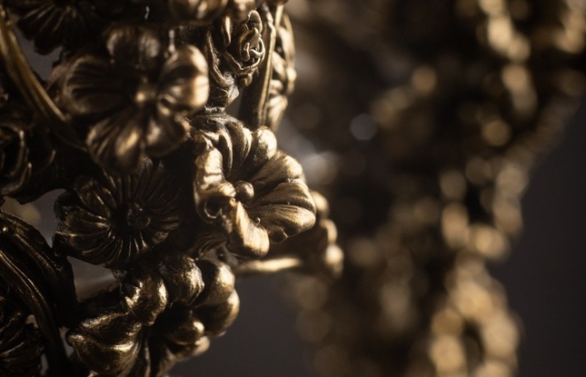 Набор бокалов для шампанского «Цветок» (2шт.)  180 мл - фото №3