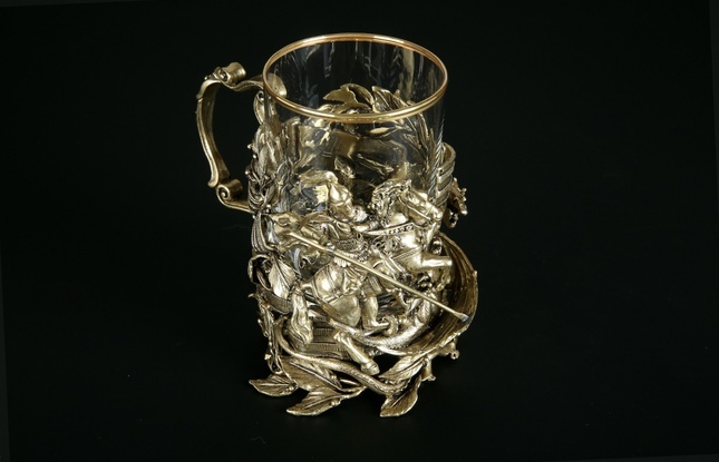 Подстаканник «Георгий Победоносец» 250 мл - фото №3