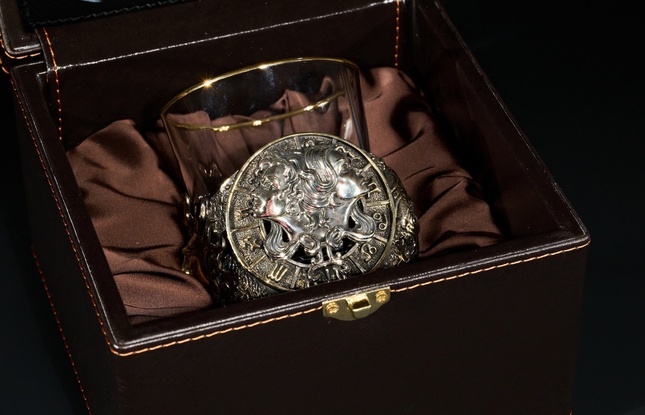 Стакан для виски Зодиак  "Близнецы"  1 шт.  в подарочном кейсе с художественным оформлением 310 мл - фото №3