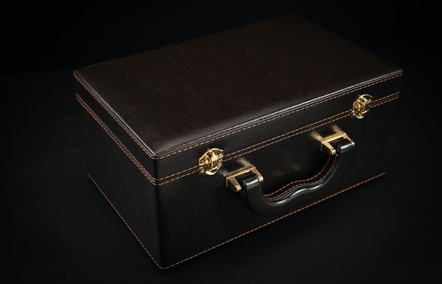 Стакан для виски   Юбилейный 45  лет  2 шт. 310 мл в подарочном кейсе  с художественным оформлением - фото №6