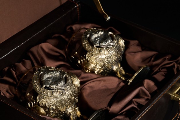 Бокал для коньяка Зодиак «Рыбы» 2 шт. в подарочном футляре