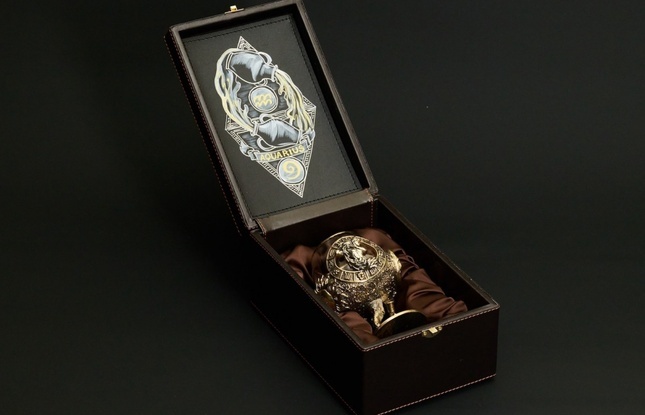 Бокал для коньяка Зодиак "Водолей"  1 шт.  в подарочном футляре с художественным оформлением  430 мл - фото №1