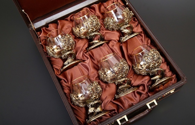 Бокал для коньяка «Рыбалка Элит» Сом 430 мл - фото №11