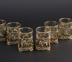 Подарочный набор стаканов для виски Охота  6шт. в подарочном кейсе 310 мл - фото №4