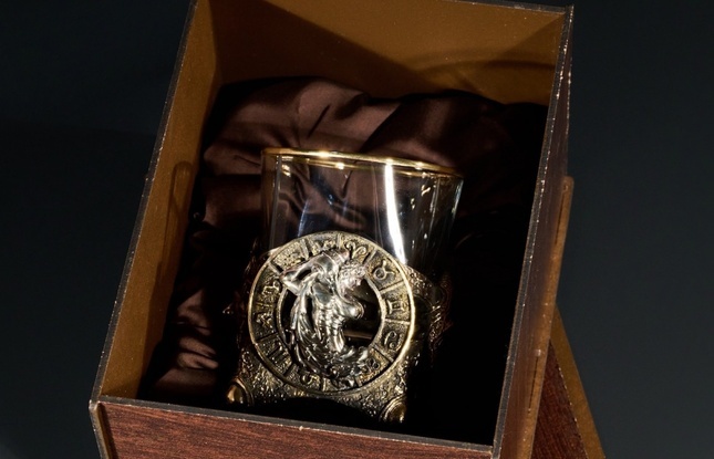 Стакан для виски Зодиак  "Водолей"  - фото №6