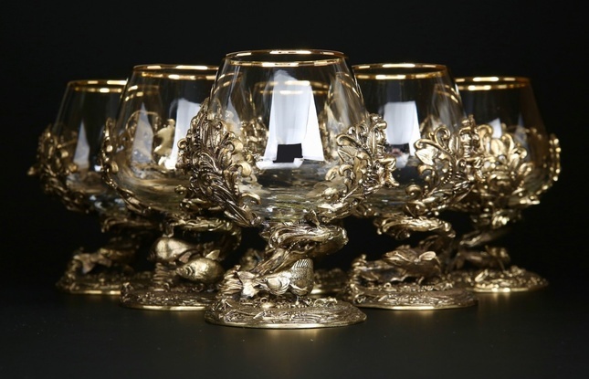 Бокал для коньяка «Рыбалка Элит» Судак 430 мл - фото №6