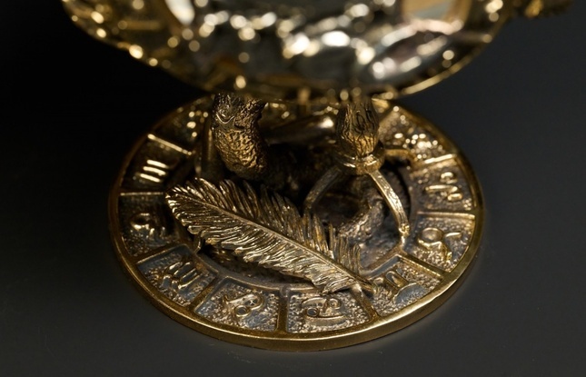 Бокал для коньяка Зодиак "Скорпион"  2 шт.  в подарочном футляре с художественным оформлением  430 мл - фото №7