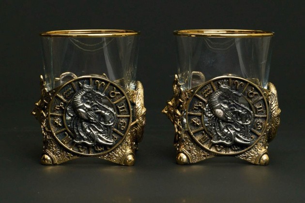 Стакан для виски Зодиак  "Рак"