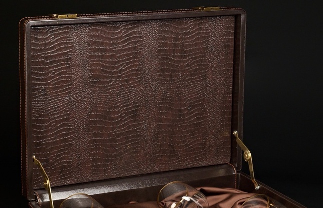 Бокал для коньяка "Утро в сосновом бору" эконом 430 мл - фото №12