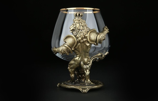 Бокал для коньяка «Лев Царский» 430 мл - фото №2