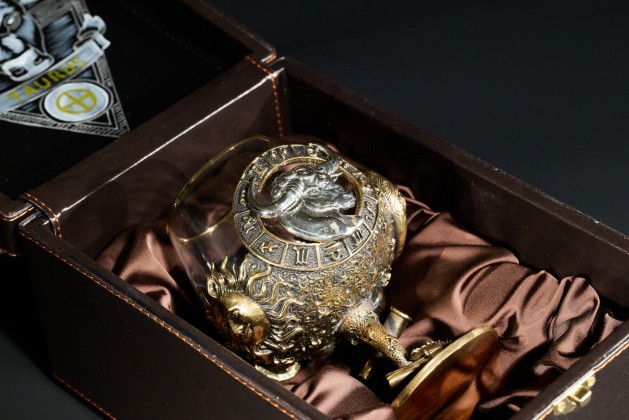 Бокал для коньяка Зодиак «Телец»  1 шт в подарочном футляре