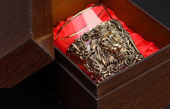 Стакан для виски «Лев» 310 мл - фото №1