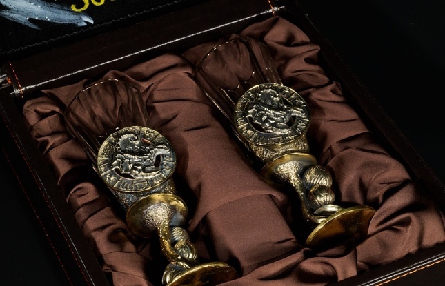 Набор лафитников  для водки Знаки зодиака «Скорпион» 50мл - фото №5