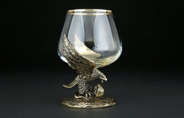 Бокалы для коньяка «Орел и Змей » 430 мл - фото №1