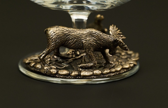 Набор бокалов  «Охота»  эконом 6 шт. в подарочном кейсе с художественным оформлением  430 мл - фото №16