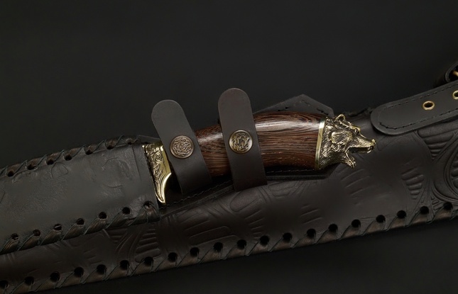 Набор шампуров в чехле "Кочевник 3 Звери Лесные" - фото №5