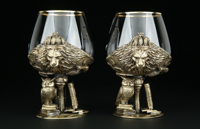 Бокал для коньяка «Мудрому начальнику» 430 мл - фото №3