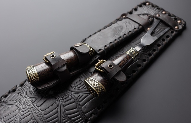 Набор шампуров в чехле " Премиум Z " Лимитированная серия. - фото №2