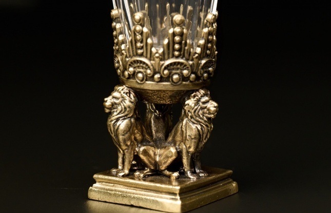 Набор лафитников «Имперский» (3 шт.) в подарочном футляре с художественным оформлением 50 мл - фото №3