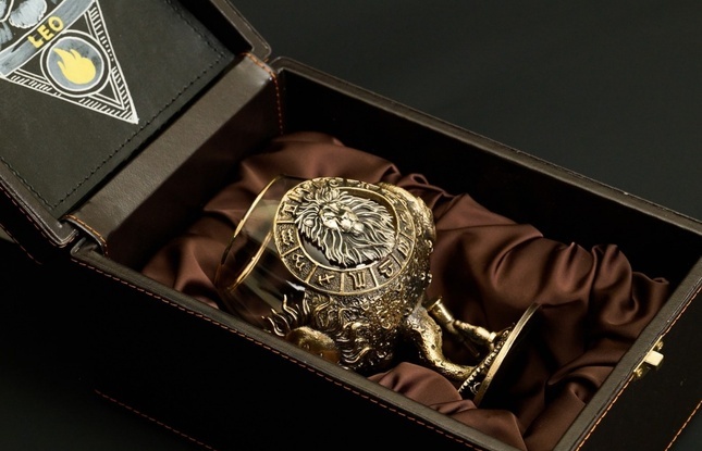 Бокал для коньяка Зодиак "Лев"  1 шт.  в подарочном футляре с художественным оформлением  430 мл - фото №3