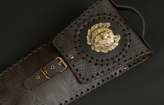 Набор шампуров в чехле "Кочевник 15 Звери большие Премиум" - фото №5