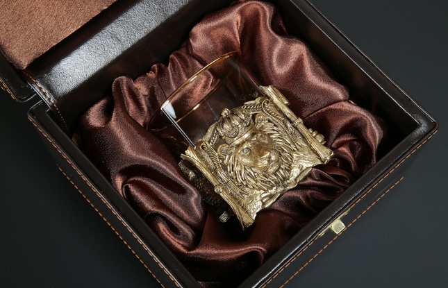 Стакан для виски «Мудрому руководителю» 310 мл - фото №7