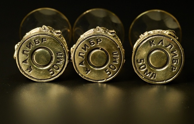 Набор стопок для текилы  "Охота на медведя" - фото №2