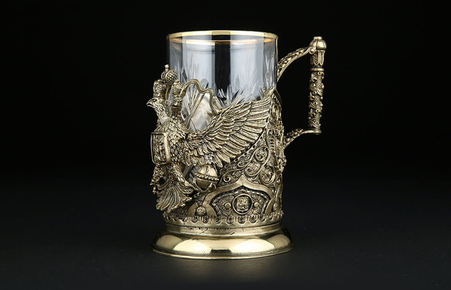 Подстаканник «Герб России VIP» - фото №15