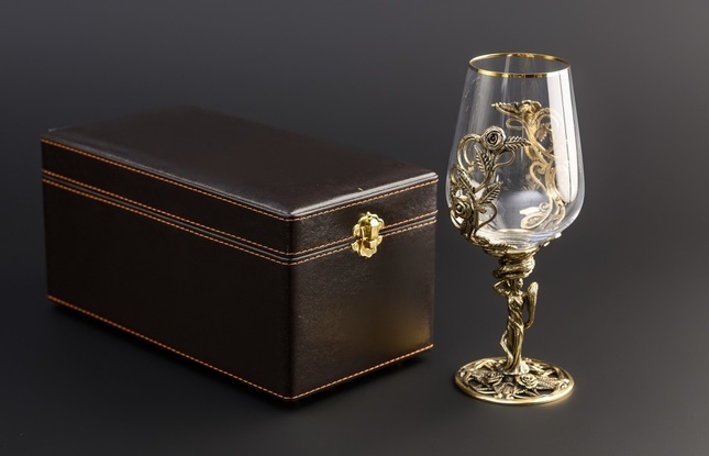 Бокал для вина «Флора» 450 мл - фото №2