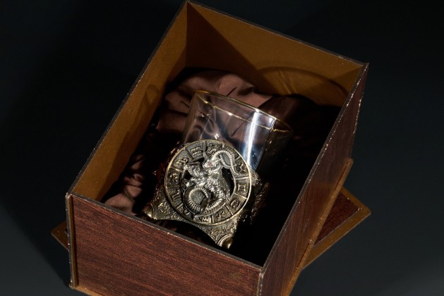 Стакан для виски Зодиак  "Козерог" 1 шт  в подарочной коробке