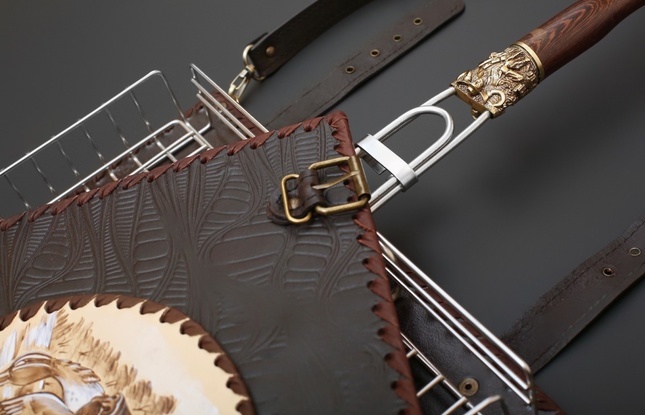 Решетка гриль "Собака и Утка" - фото №3