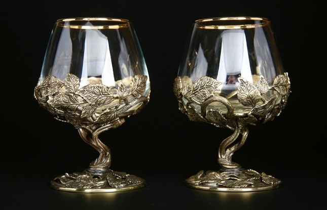 Бокал  для коньяка "Листва" 330 мл - фото №2