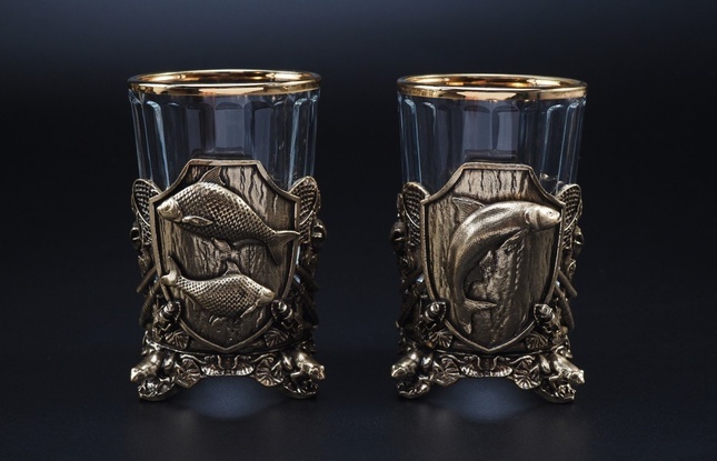 Набор рюмок «Трофейная Рыбалка» 50 мл - фото №9