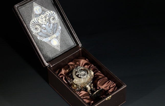 Бокал для коньяка Зодиак "Козерог"  1 шт.  в подарочном футляре с художественным оформлением  430 мл - фото №1