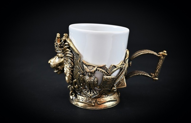 Чашка для кофе "Мудрому руководителю" 1 шт. в подарочном футляре с художественным оформлением 200 мл - фото №4