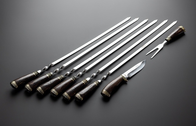 Набор шампуров в чехле " Премиум Z " Лимитированная серия. - фото №5