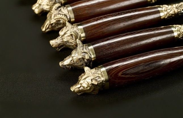 Шампуры ручной работы  «Звери Лесные» - фото №2