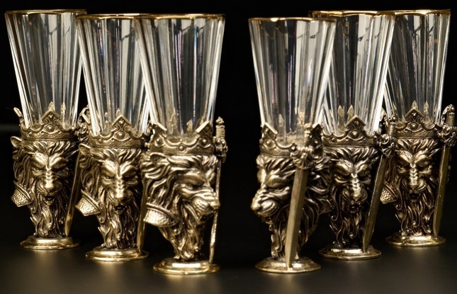 Набор рюмок-лафитников «Лев» 50 мл - фото №4