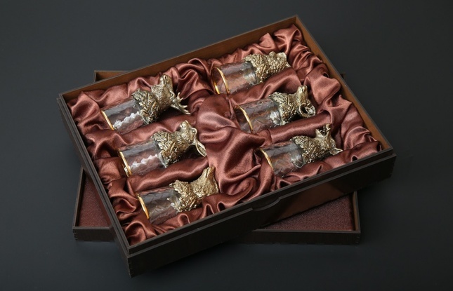 Подарочный набор чарок «Охота»  50 мл - фото №13